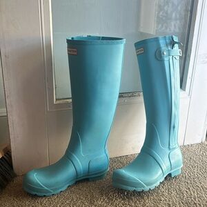 Tall slim zip hunter original Wellington boots